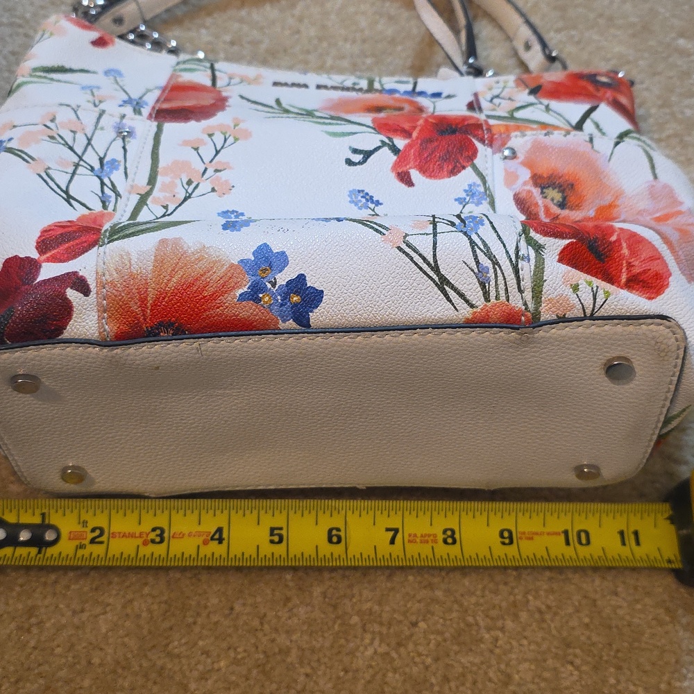 Floral Canvas Shoulder Bag - Picture 8 of 10
